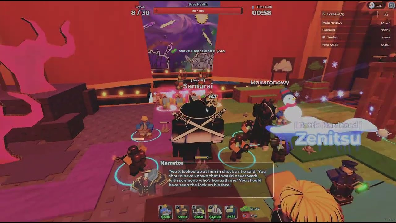 Trying to beat narrarator hard mode