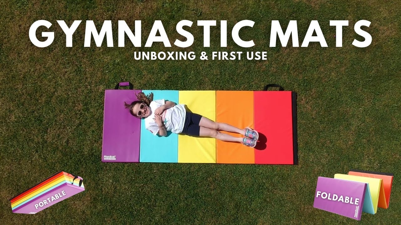 Gymnastics Mats Unboxing & Review | Huson DIY | Perfect Portable & Foldable Mats
