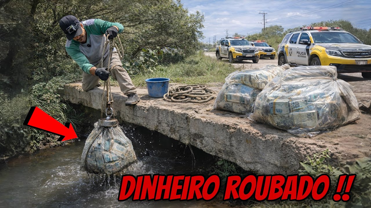 🚨Depois de encontrar carro Roubado Dentro do rio Localizamos a CARGA ROUBADA‼️embaixo da Ponte!!!