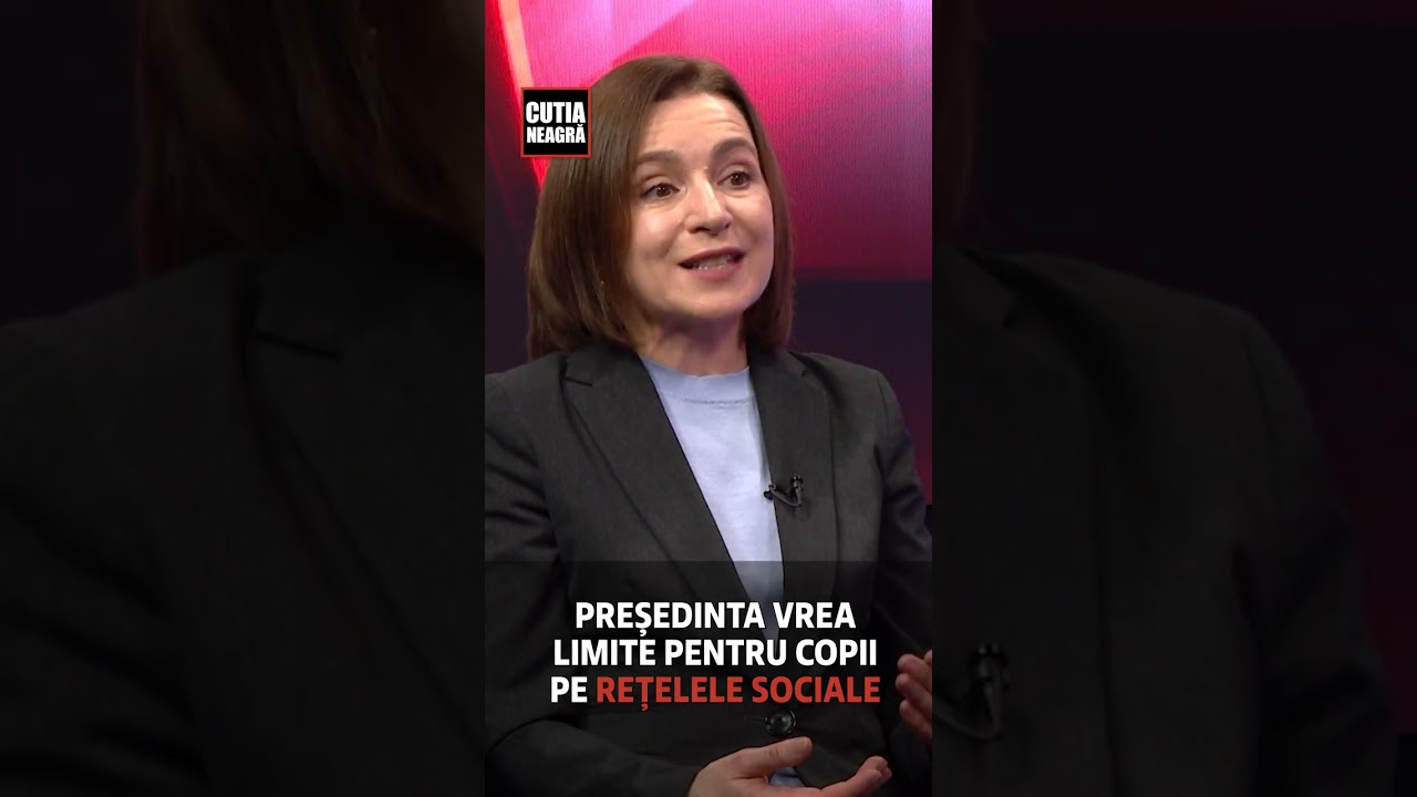 Președinta vrea limite pentru copii pe rețelele sociale