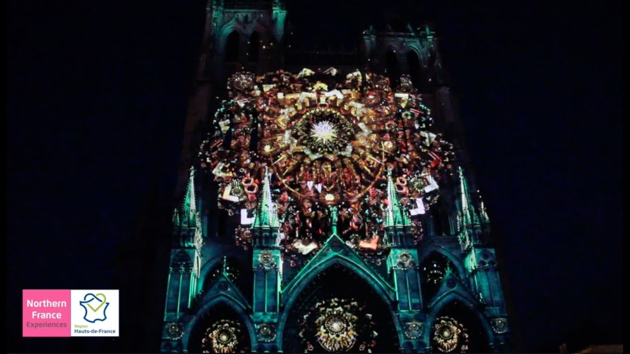 Chroma- Amiens' cathedral sound and light show