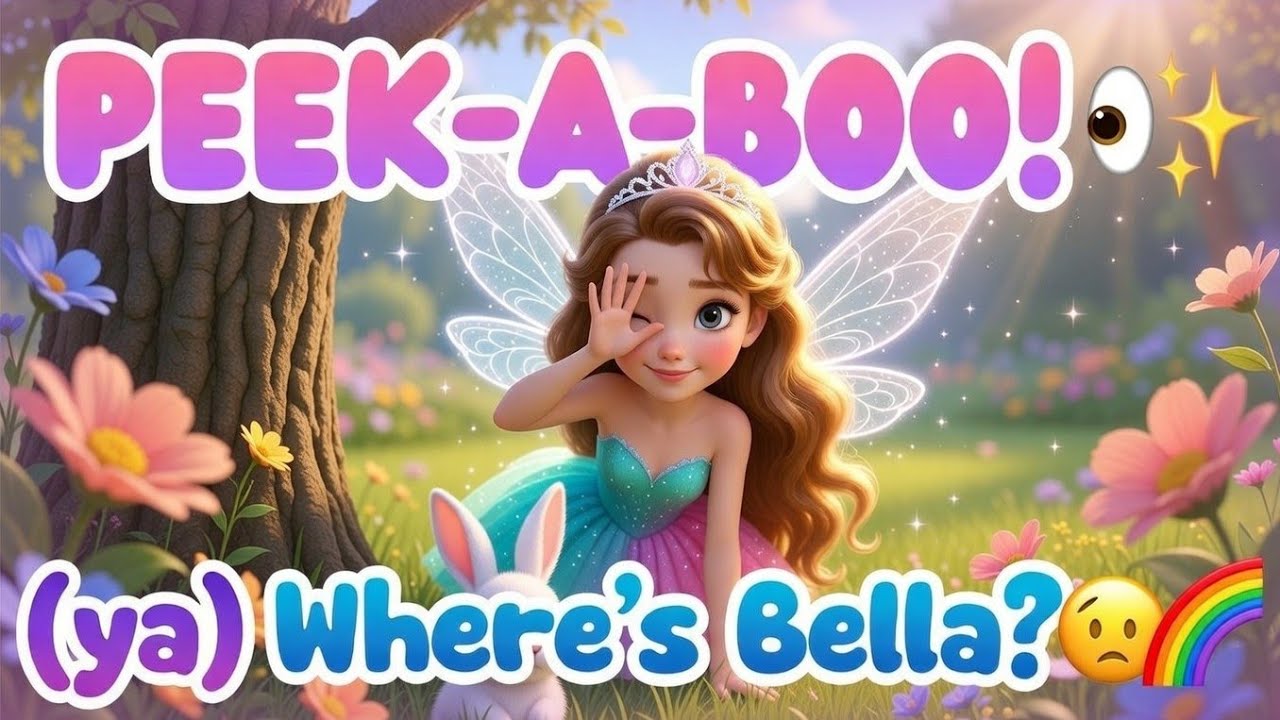 Bella’s Magical Peek-a-Boo Song 🌈 🐇 