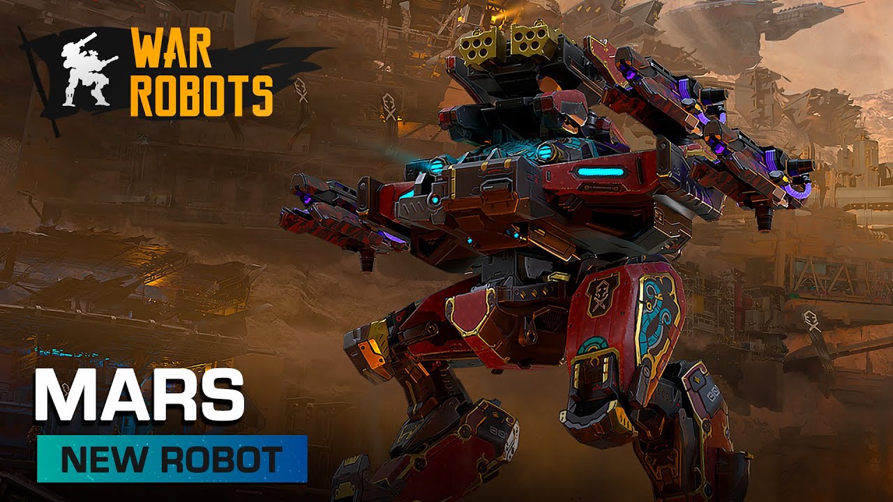 Mars 🔴 Robot overview — War Robots  #WRPirates
