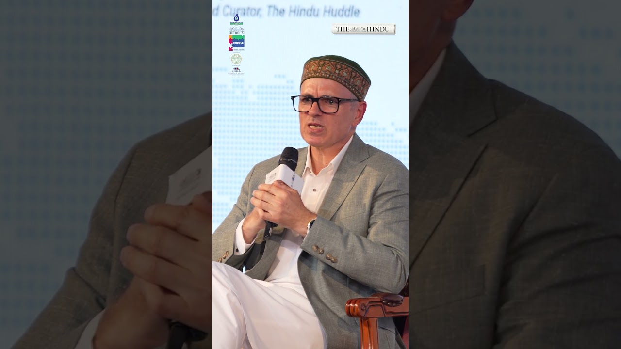 Politicians are the most glorified daily wagers of the country: Omar Abdullah at The Hindu Huddle