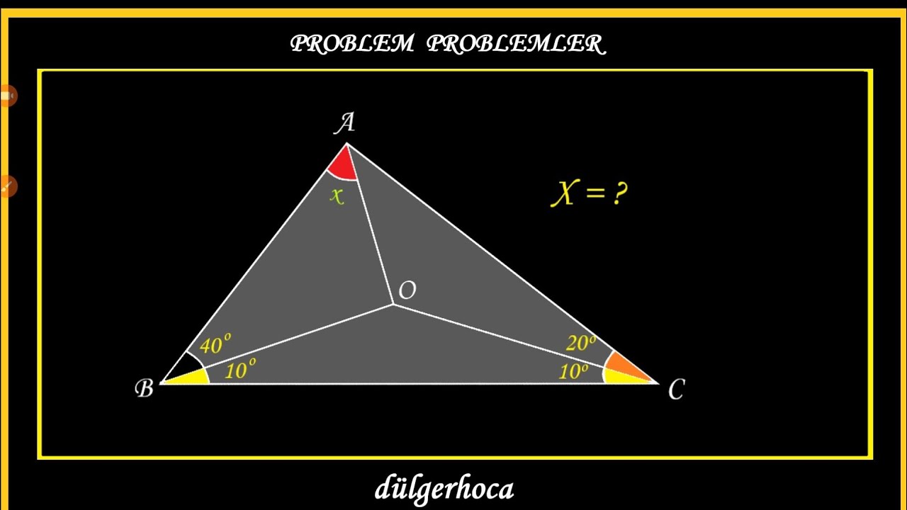 ÇEMBER ÇİZEREK SORUYU ÇÖZEBİLİRSİNİZ.dülgerhoca.