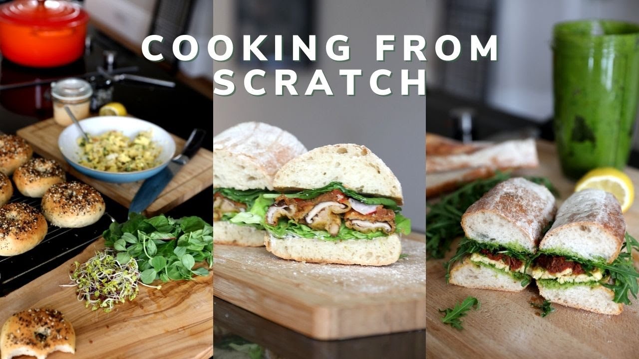almost a week of homemade vegan lunches