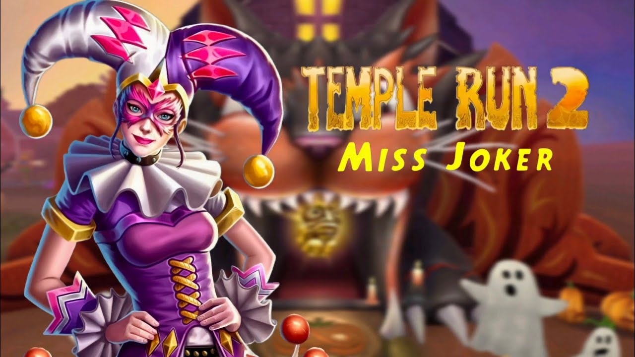 Temple Run 2 - Haunted Harvest | Global Challenge: Space Race & Unlock Miss Joker Character