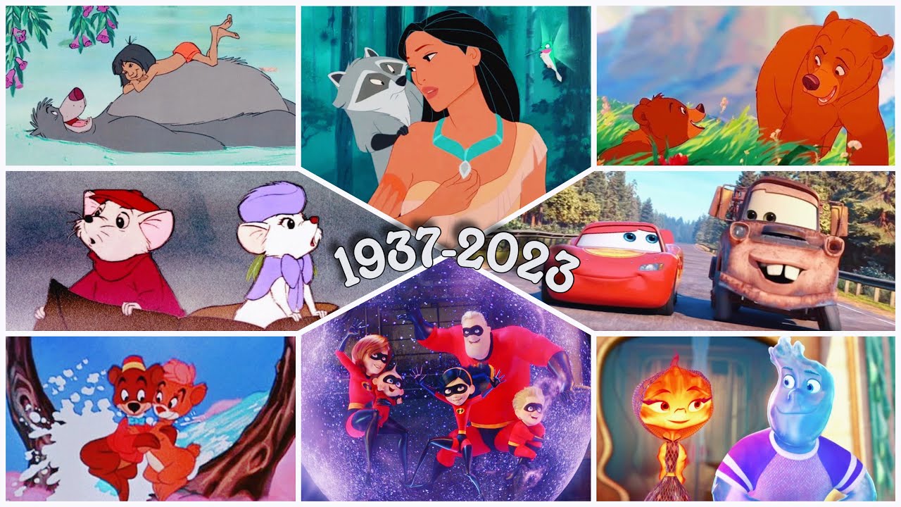1937-2023 || disney & pixar tribute