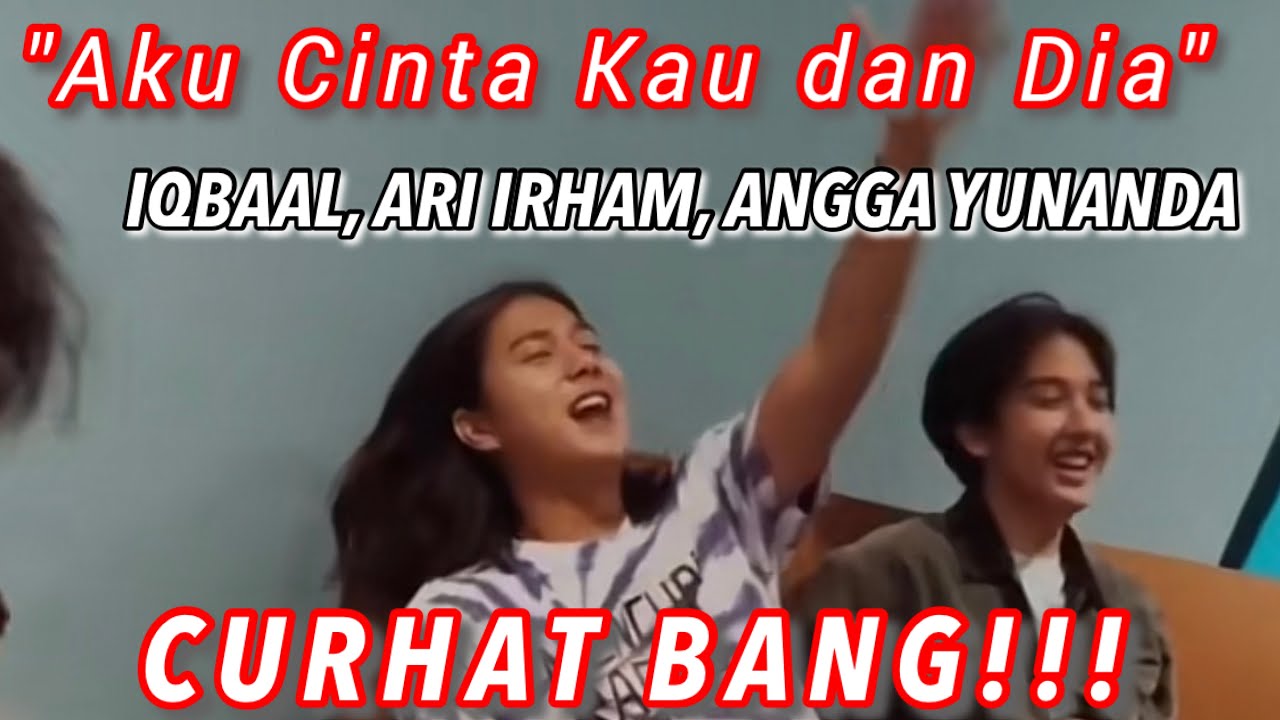 Nyanyi bareng iqbaal , ari irham, dan Angga Yunanda, pecah banget momentnya bareng VaLent Fun