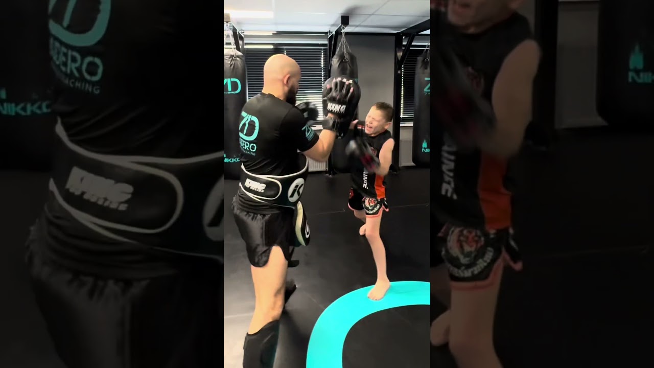 Wat een beest! Johannes van Offeren😤 #jeugd #kickboxing #talent