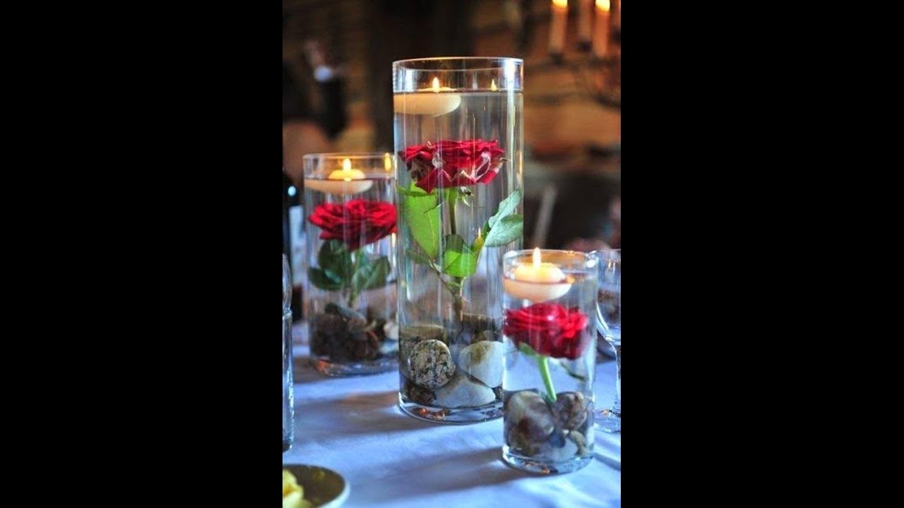 Como Hacer un centro de Mesa con Flores y Vela Flotante - Hogar Tv  por Juan Gonzalo Angel