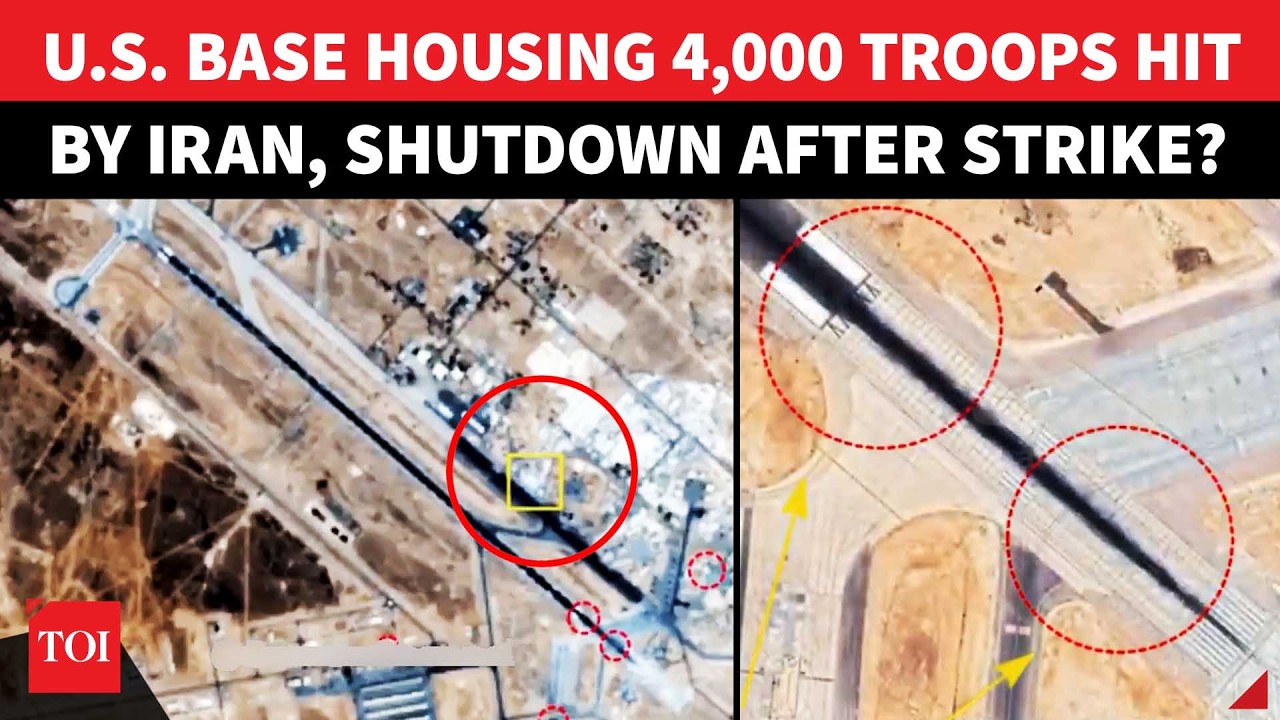 'Runway, Hangars Destroyed...': Iran Strike Shuts Big US Base, 4,000 American Troops Left Stranded?