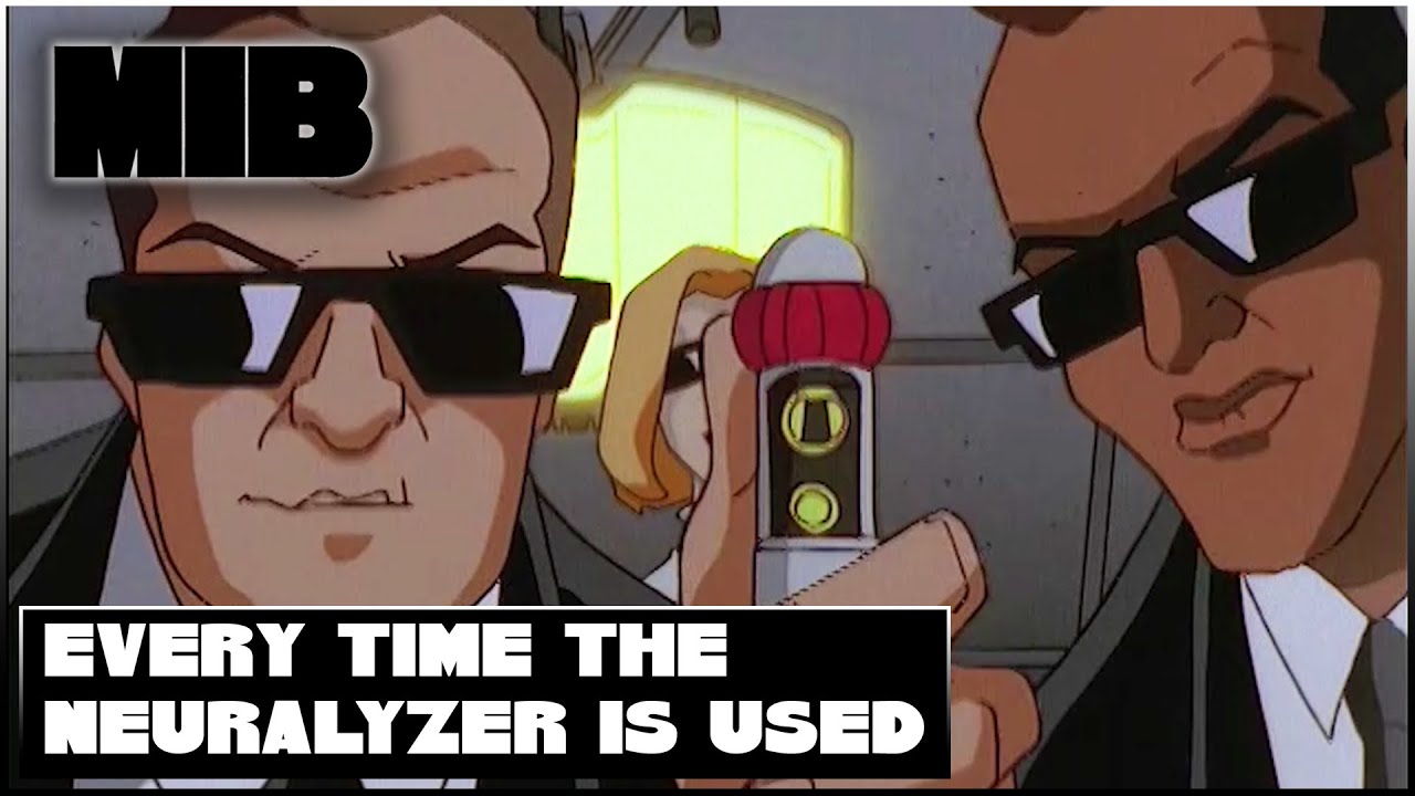 Men In Black: The Series | Every Time The Neuralyzer Is Used | Season 1 | Throwback Toons