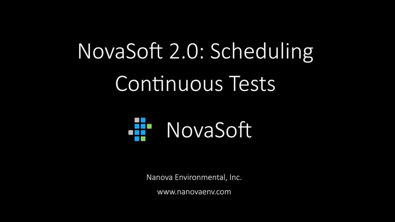 08 NovaSoft 2.0: Schedule Continuous Tests