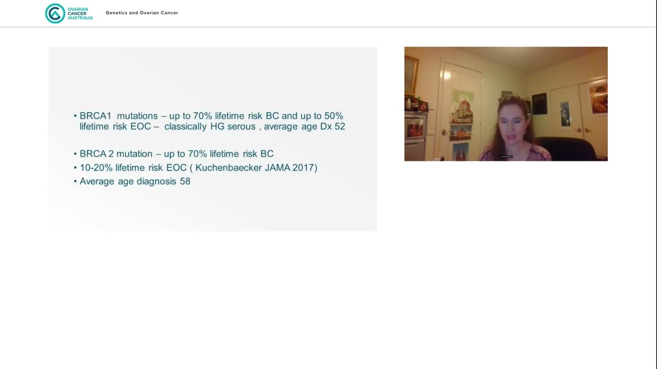 Webinar: Genetics and Ovarian Cancer (Full)