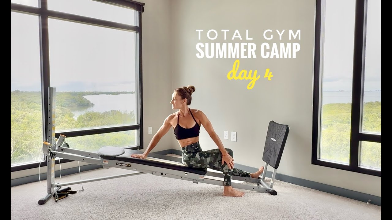 Total Gym Summer Camp | FLEX & FLOW WORKOUT | DAY 4 | FOLLOW ALONG | Groovy Sweat