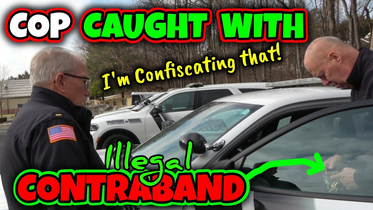 Cop CAUGHT with Illegal CONTRABAND!  ☆CONFISCATED☆ Fishkill, NY