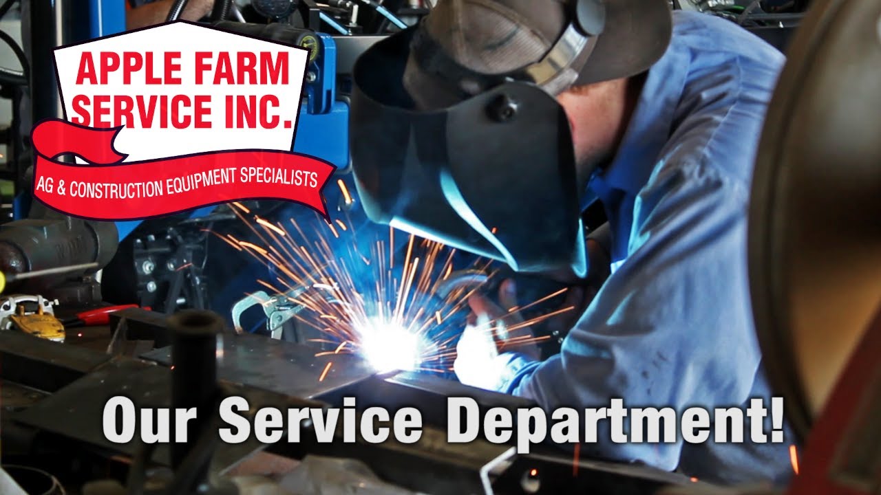 Apple Farm Service's dependable and reliable Service Department!