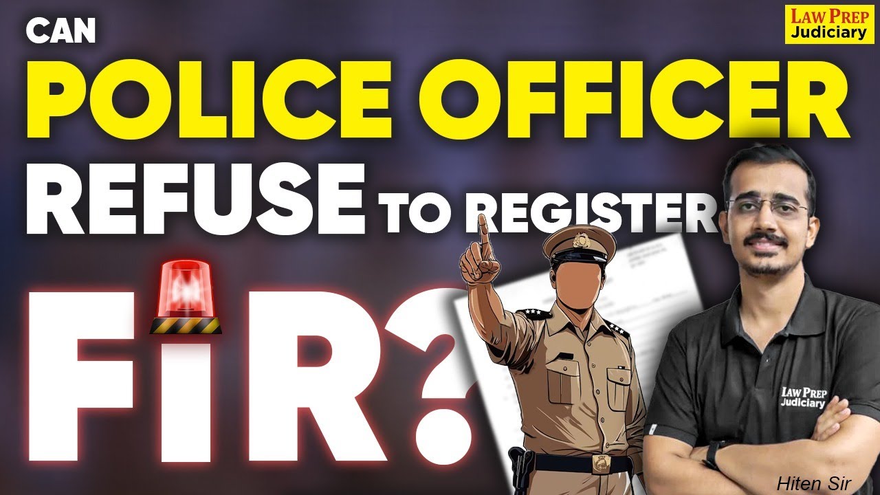 What To Do If Police Refuse To Register Fir? | FIR |  First Information Report