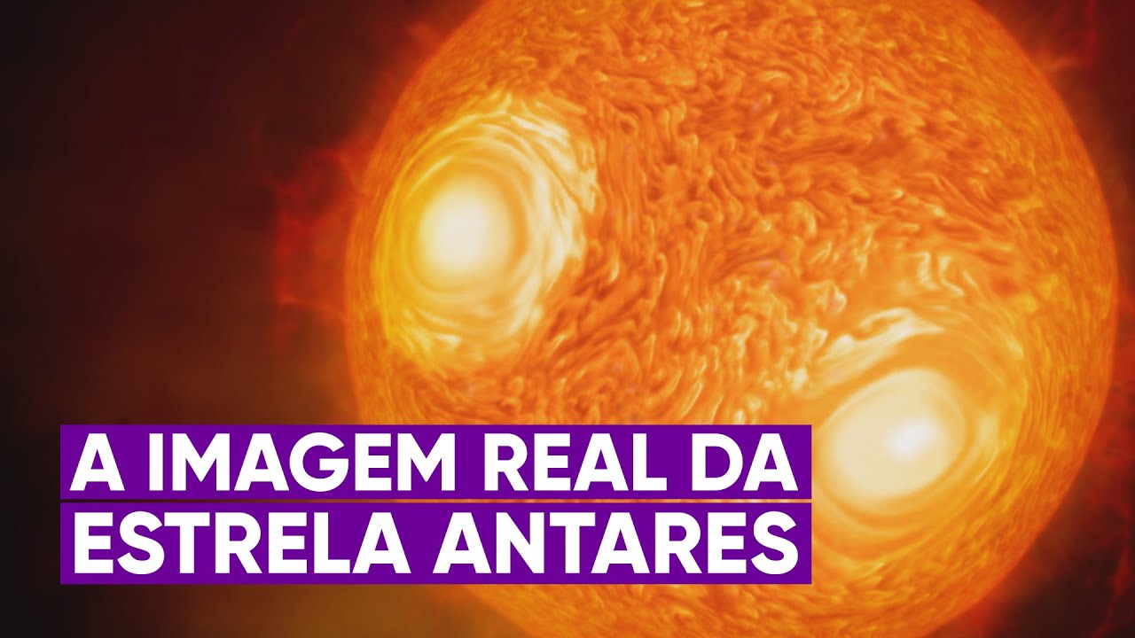 A primeira imagem real de uma estrela distante