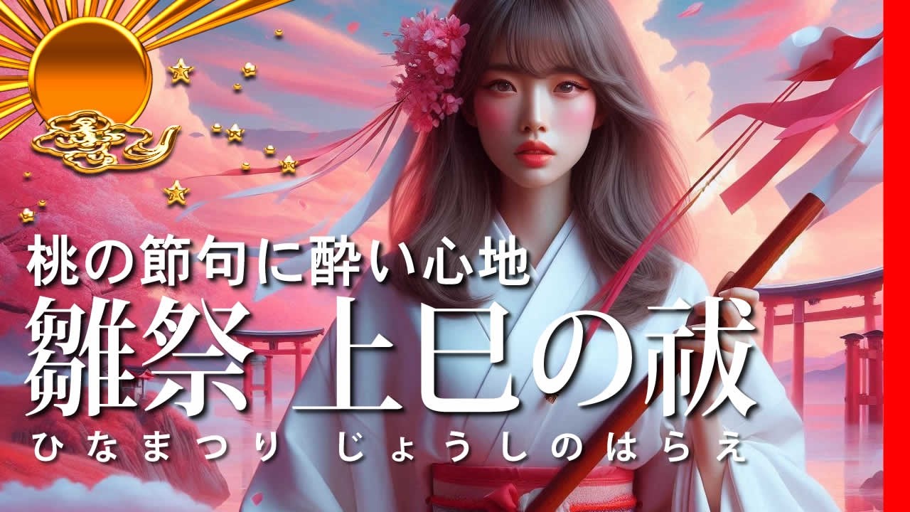 【祝詞MV】桃の節句に酔い心地／雛祭 上巳の祓（ひなまつり じょうしのはらえ）