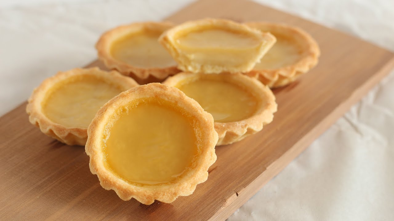 Egg Tart or Dan tat [Simple Recipe] Pie Susu