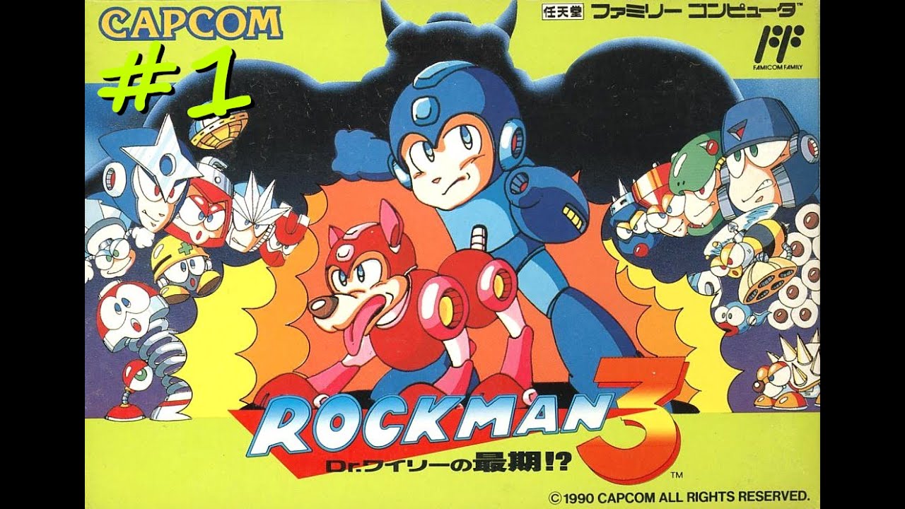 [Jeu Vidéo] Mega Man 3 (1990, Capcom / NES) | #1/2