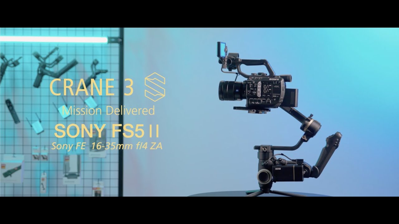 CRANE 3S｜取付例 with FS5 II