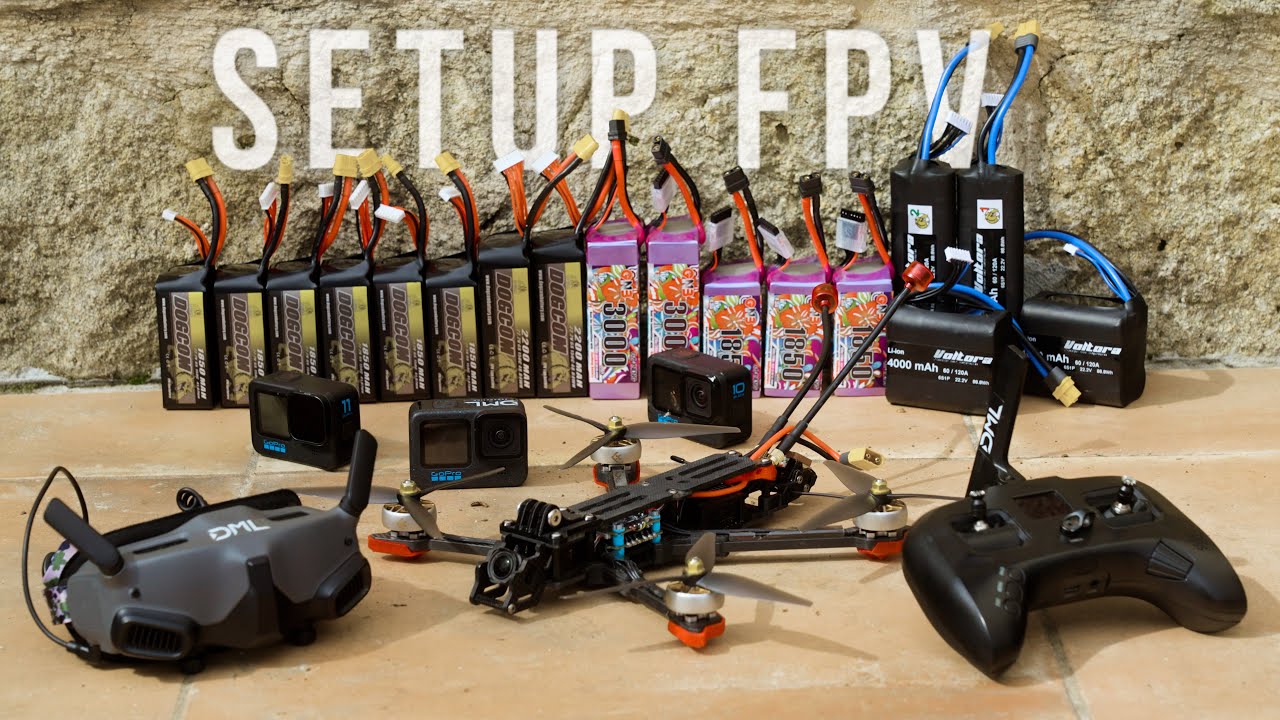 TOUT mon Matériel Drone FPV 🚀 Et retour d'expérience !
