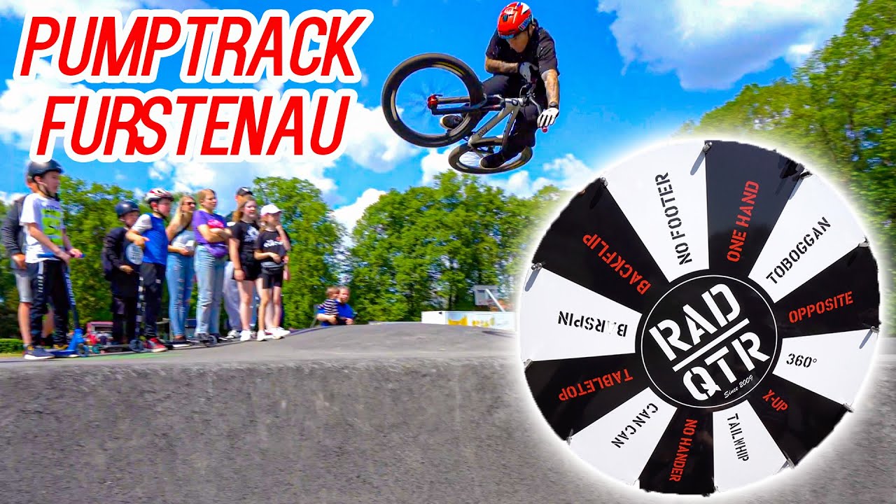 Pumptrack Fürstenau WHEEL OF TRICKS !