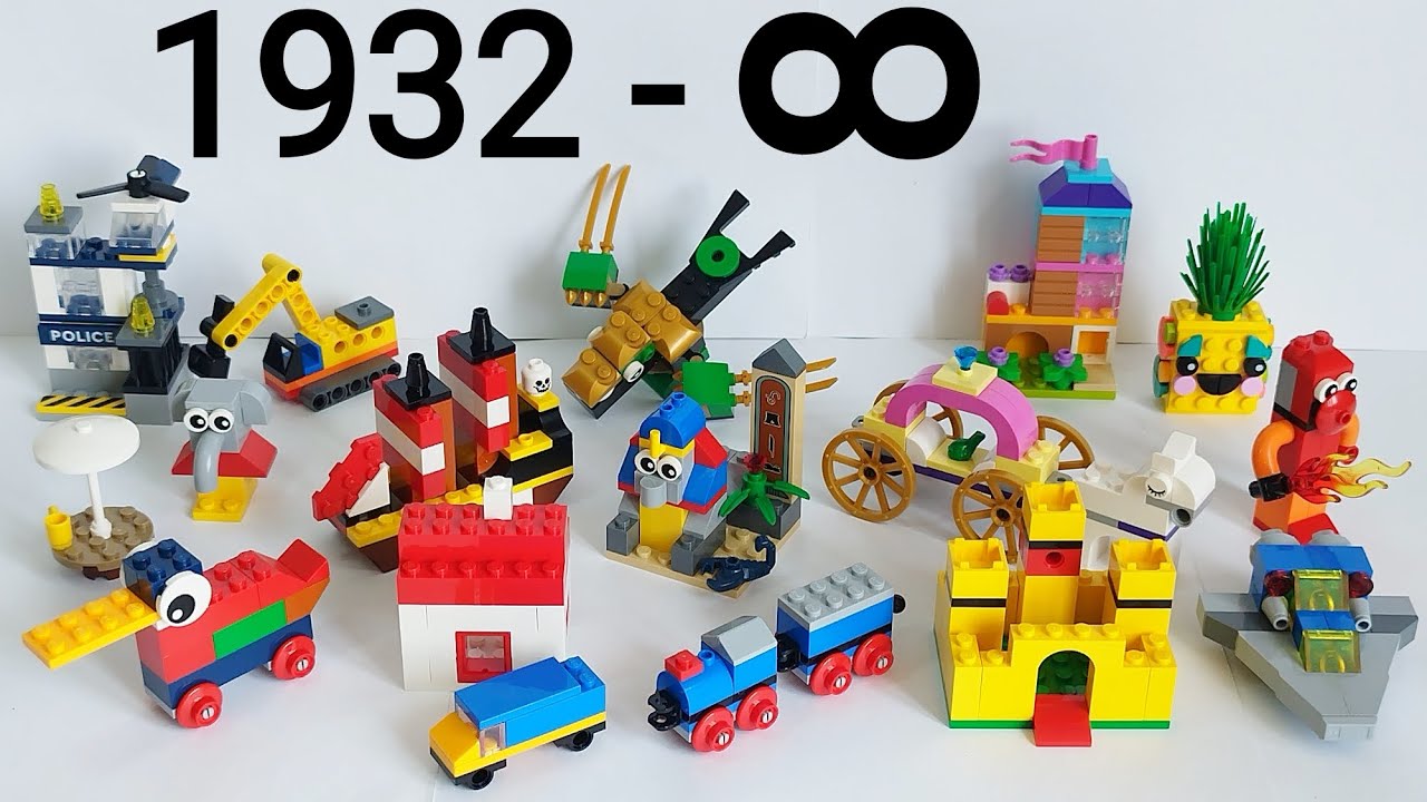 Приятный Обзор Lego Classic 11021 90 Years of Play