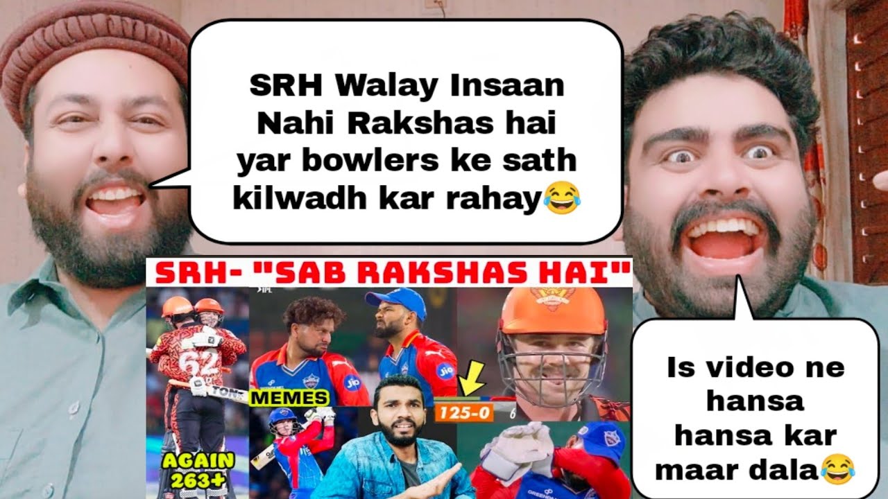 ABHISHEK SHARMA 12 BALLS 46 RUNS 😳😳 SRH BATTING IN POWERPLAY 🔥 SRH VS DC 2024 HIGHLIGHTS