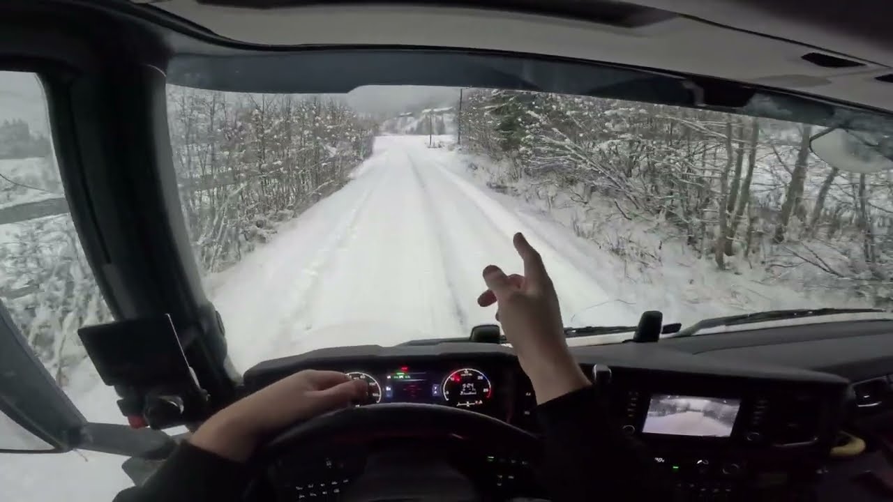 🚛En liten skau tur i Gausdal, Trucking i skauen🌲