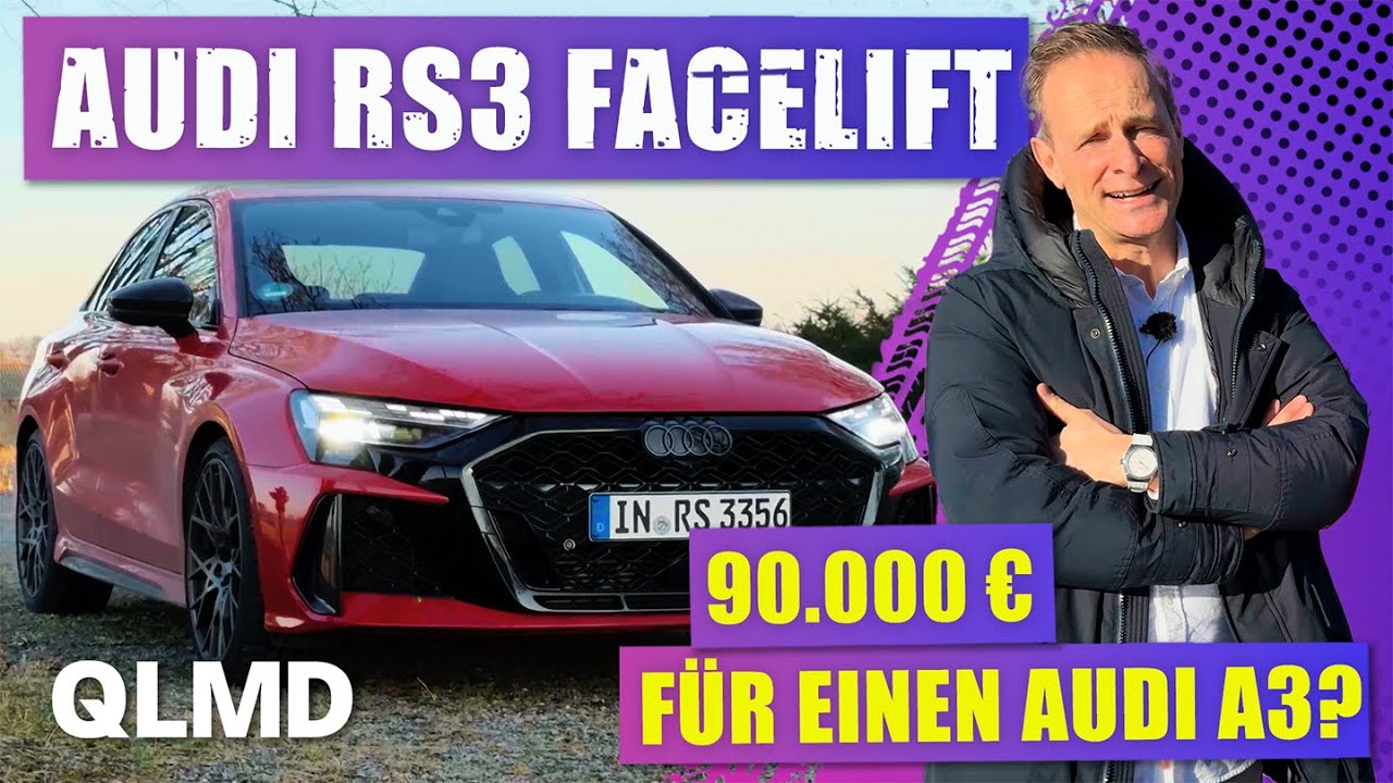 Audi RS 3 Facelift was soll das?! 🥶 | NULL Upgrade-PS aber teurer?! | Matthias Malmedie