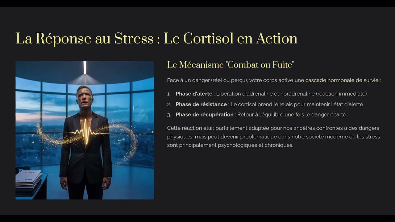 Le cortisol, Vital ou Mortel ?