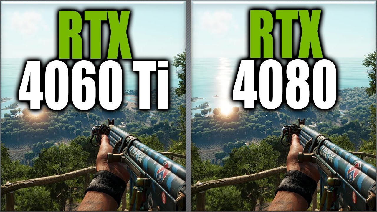 RTX 4060 Ti vs RTX 4080 Benchmarks - Tested 20 Games