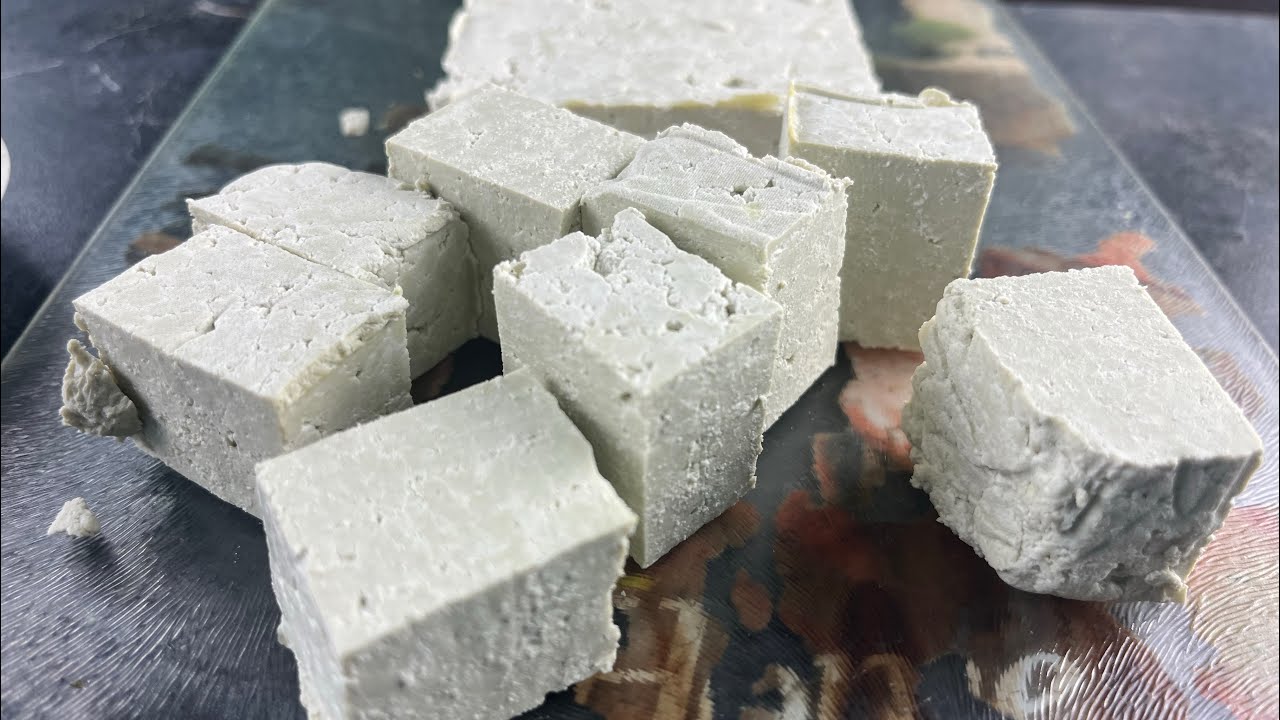 Soy Free Homemade Pumpkin Seed Block Tofu ( ￼ Episode 2 )
