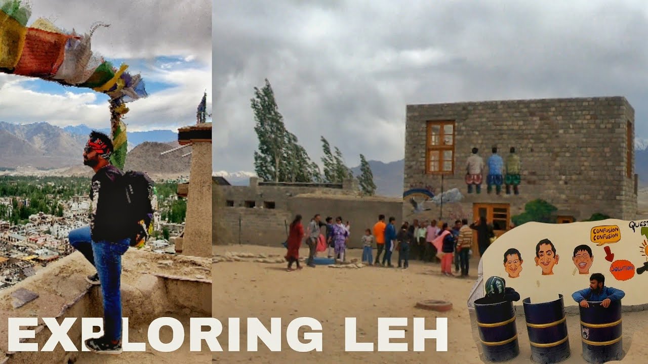 A DAY IN LEH || 3 IDIOTS WALA SCHOOL || Leh Ladakh || Ep 8
