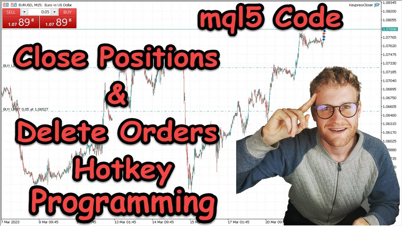 MT5 Hotkey Programming (Close Positions and Delete Order on Keystroke)