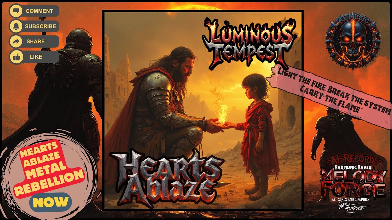 🔥 LUMINOUS TEMPEST – HEARTS ABLAZE  - Full Album 2025