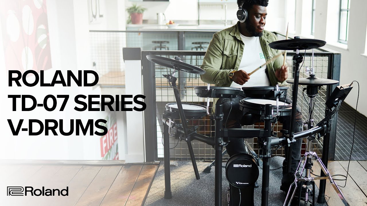Представляем серию V-Drums Roland TD-07