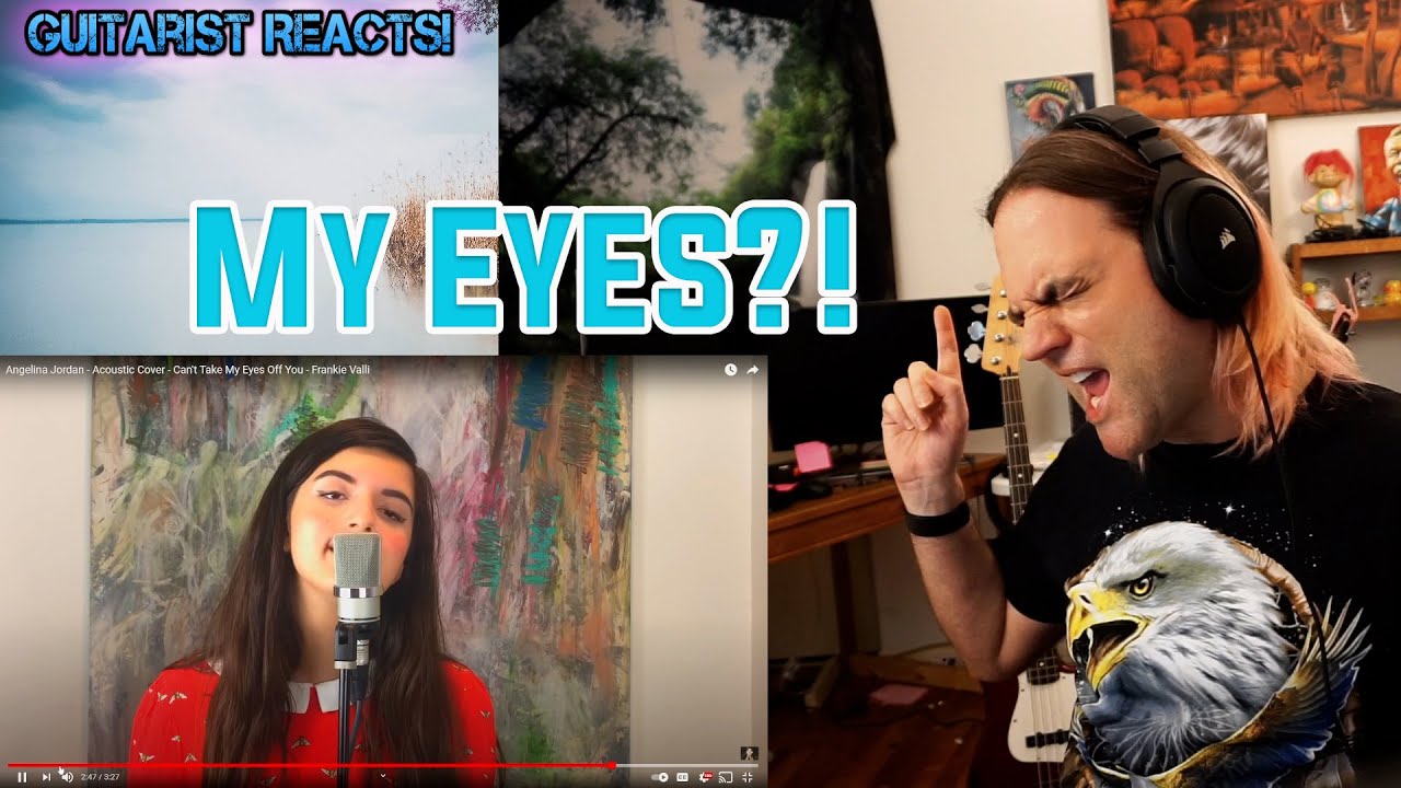 Angelina Jordan Reaction -  Can't Take My Eyes Off of You / Guitarist Isnt a Vocal Coach Reacts