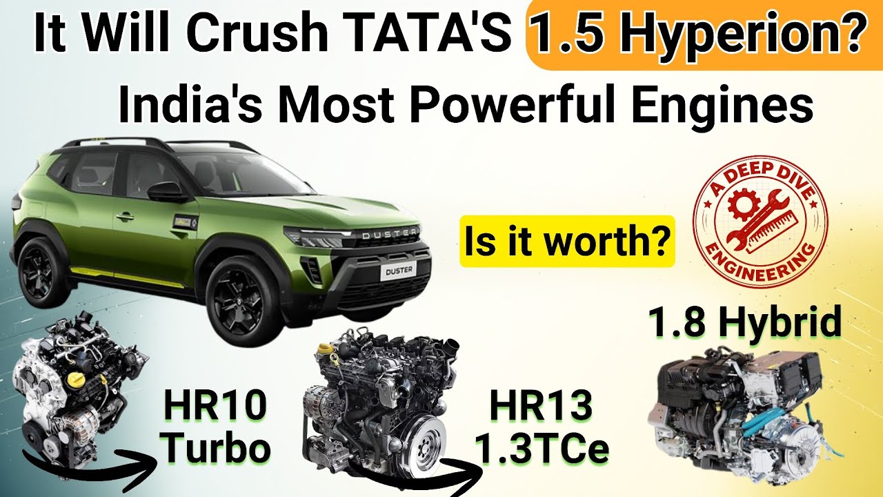Renault Duster 2026 | टाइमपास के लिए नहीं है ये | 3 Engines की Real Engineering | 1.8 Full Hybrid