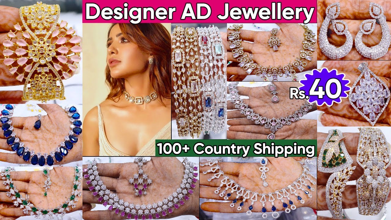 Premium Designer Bridal & Wedding AD Jewellery Collection 2025 | All Jewellery Designs Below 500
