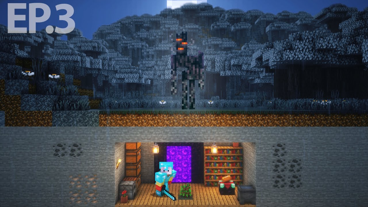 Surviving the Desolate Wasteland in Minecraft