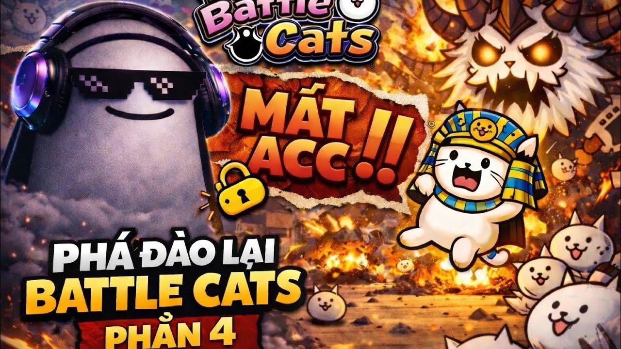 Phá đảo battlecats chapter 2 tập 4: đi từ Korea mà lạc tới Greenland