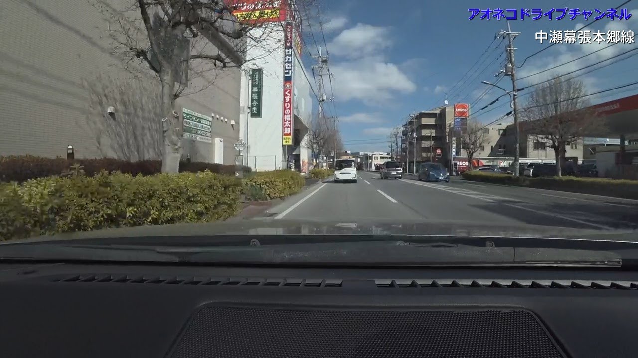 アオネコの千葉市の幕張本郷にある大きいサイズの専門店サカゼン幕張店までドライブ