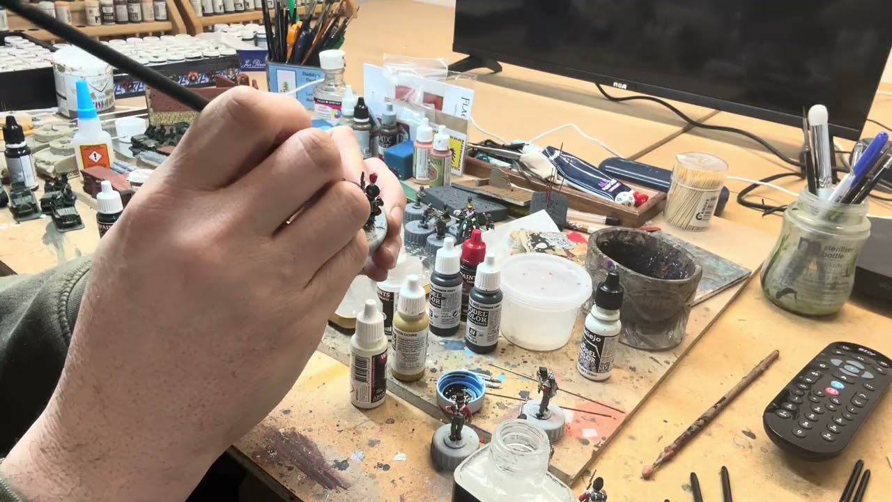 How I varnish my troops.