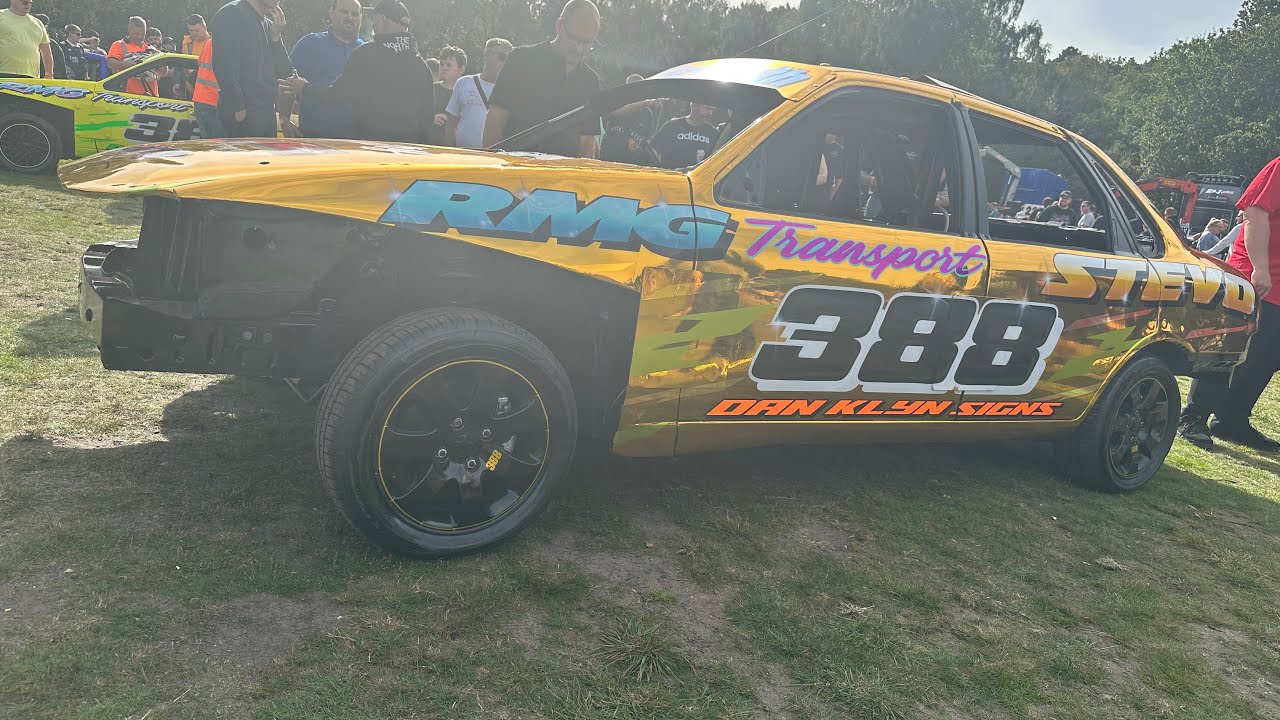Ipswich Banger world final 2023 pit walk