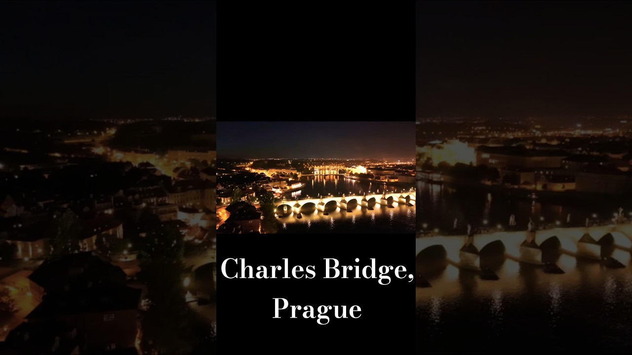 Magical Nights in Prague | Charles Bridge Under the Stars #charlesbridge #prague